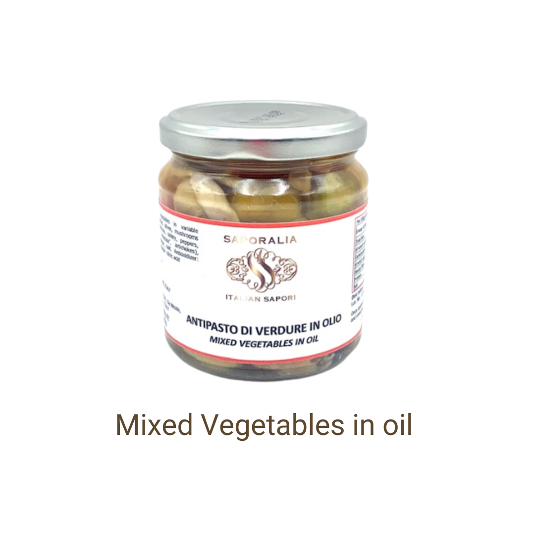Antipasto of vegetables in oil 290ml