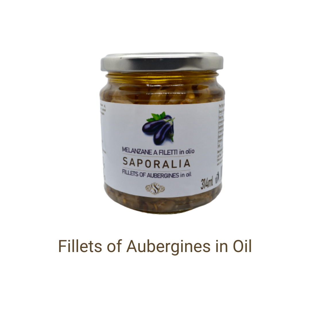 Aubergines Fillets in oil 280ml