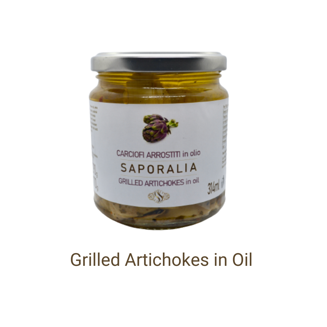 Grilled artichokes in oil 1600ml