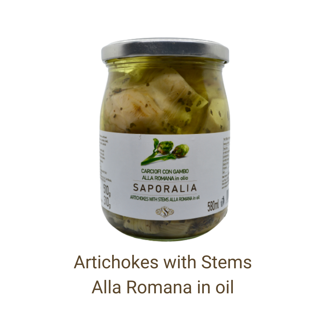 "Alla Romana" Artichokes with stem 2900g