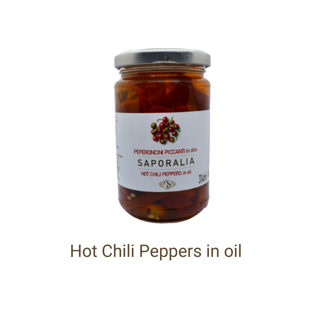 Red Hot Chili peppers in oil  1600ml